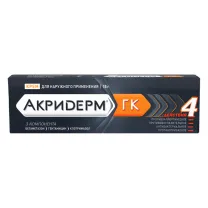 Акридерм ГК крем д/наружн. прим., 15г