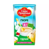 Сады Придонья пюре груша (4+мес), 125г