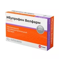 Ибупрофен-Велфарм таблетки покрыт. п/о 400мг, №20