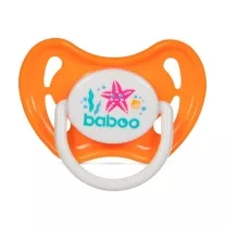 Baboo Sealife пустышка силиконовая симметричной формы (6+мес) цвет персиковый