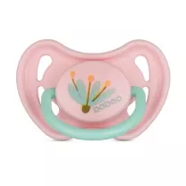 Baboo Flora пустышка латексная круглый сосок (6+мес)
