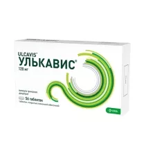 Улькавис таблетки покрыт. п/о 120мг, №56