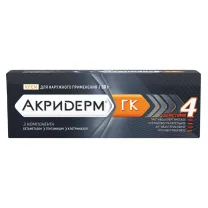 Акридерм ГК крем д/наружн. прим., 30г