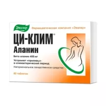 Эвалар Ци-Клим Аланин таблетки 400мг, №60