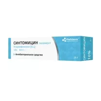 Vitascience Синтомицина линимент 10%, 25г