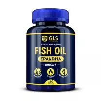 GLS Омега-3 Fish Oil капсулы, №120