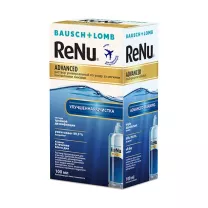 ReNu Advanced раствор для обработки и хранения контактных линз + контейнер, 100мл