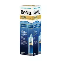 ReNu Advanced раствор для обработки и хранения контактных линз + контейнер, 360мл