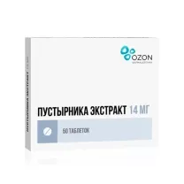 Пустырника экстракт Озон таблетки 14мг , №50