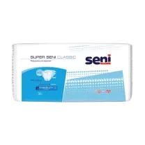 Seni Super Classic подгузники для взрослых размер М(75-110см), №30