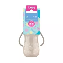 Lubby поильник-бутылочка 2в1 с мягким носиком (3+мес), 300мл