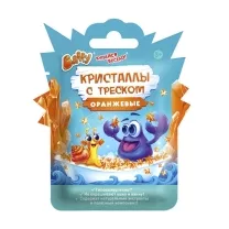 Baffy Кристаллы с треском, цвет оранжевый (с 3 лет), 10г