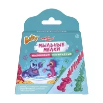 Baffy Мелки мыльные малиновый+изумрудный (с 3 лет), 2шт