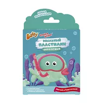 Baffy мыло пластичное Мыльный пластилин, цвет бирюзовый (3+), 35г