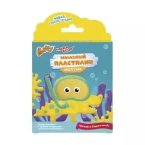 Baffy мыло пластичное "Мыльный пластилин" желтый (с 3 лет), 35г