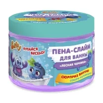 Baffy пена-слайм для ванны "Лесная черника" с сюрпризом (с 3 лет), 300мл