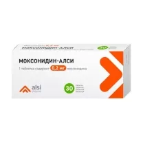 Моксонидин-Алси таблетки покрыт. п/о 0,2мг, №30