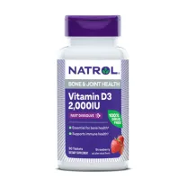 Natrol Витамин Д3 таблетки быстрорастворимые 2000МЕ, №90