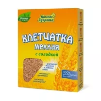 Компас здоровья клетчатка пшеничная мелкая с солодкой, 200г