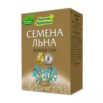 Компас здоровья семена коричневого льна, 200г