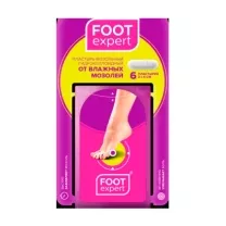 Foot Expert пластырь гидроколлоидный овальная форма (37*55мм), №6