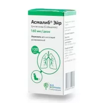 Асмалиб Эйр аэроз. д/ингал. доз. 160мкг/доза, 120доз