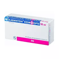 Кавинтон Комфорте таблетки диспергируемые 10мг, №90
