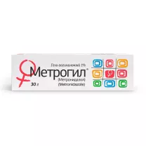 Метрогил гель вагинальный с аппликат. 1%, 30г