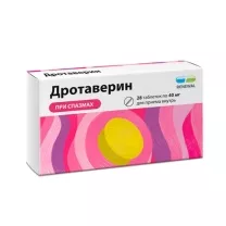Дротаверин таблетки Реневал 40мг, №28