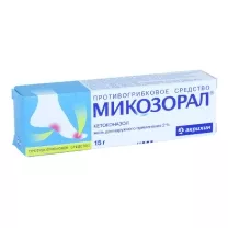 Микозорал мазь д/наружн. прим. 2%, 15г