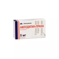 Амлодипин-Прана таблетки 5мг, №90