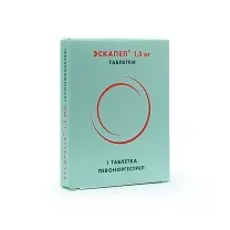 Эскапел таблетки 1,5мг, №1