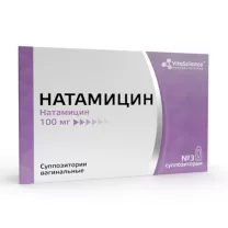 Vitascience Натамицин суппозитории ваг. 100мг, №3