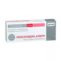 Моксонидин-Алиум таблетки покрыт. п/о 0,2мг, №30