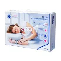 Подушка ОРТО с эффектом памяти ПС-110 с валик.55*35*14/16см