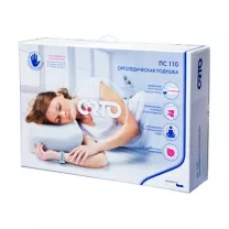 Подушка ОРТО с эффектом памяти ПС-110 с валик.55*35*10/12см