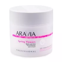 Aravia Organic Spring flowers крем для тела питательный цветочный, 300мл