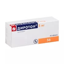 Диротон таблетки 5мг, №56