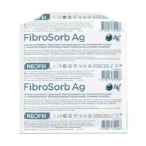 Neofix FibroSorb Ag повязка раневая стерильная 10cм*10 cм, №1