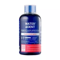 Water dent жидкость для ирригатора+ополаскиватель для полости рта 2в1 укрепление десен, вкус яблочный, 500мл