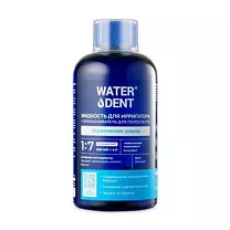 Water dent жидкость для ирригатора+ополаскиватель для полости рта 2в1 укрепление эмали, вкус мятный, 500мл