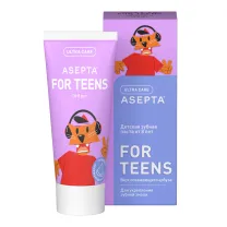 Asepta For Teens зубная паста для детей от 8 лет со вкусом освежающего арбуза, 50мл