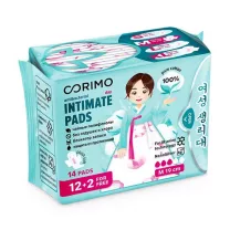 Corimo прокладки анатомической формы (M-19 см), №14