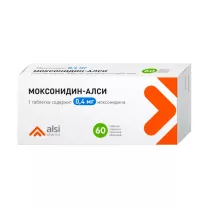 Моксонидин-Алси таблетки покрыт. п/о 0,4мг, №60