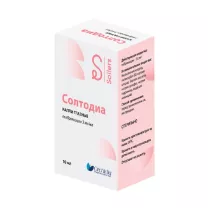 Солтодиа капли глазные 3мг/мл, 10мл