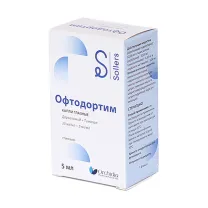 Офтодортим капли глазные 20мг/мл+5мг/мл, 5мл