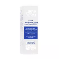 Librederm Hyaluronic Гиалуроновый скраб для лица для всех типов кожи, 75мл