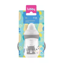 Lubby поильник-непроливайка с твердым носиком(6+мес), 250мл