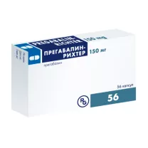 Прегабалин-Рихтер капсулы 150мг, №56