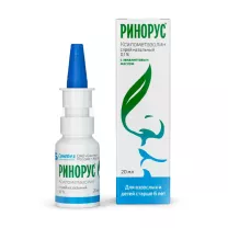 Ринорус спрей назальный 0.1%, 20мл